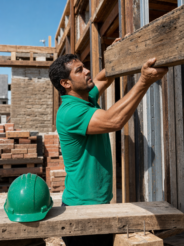 Construcción con materiales reciclados